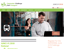 Tablet Screenshot of commuterchallenge.ca